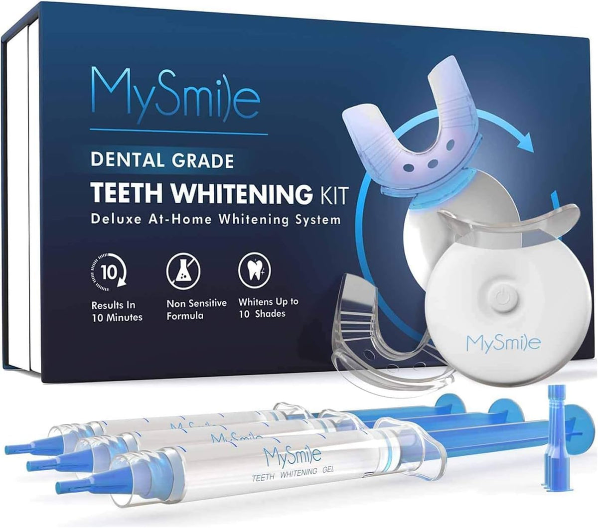 Kit de Blanqueamiento Dental MySmile con Luz LED