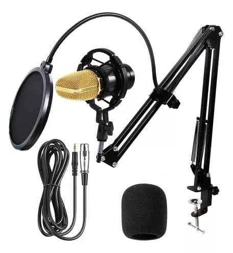 KIT DE MICROFONO CONDENSADOR PROFESIONAL 1285 MD-12711