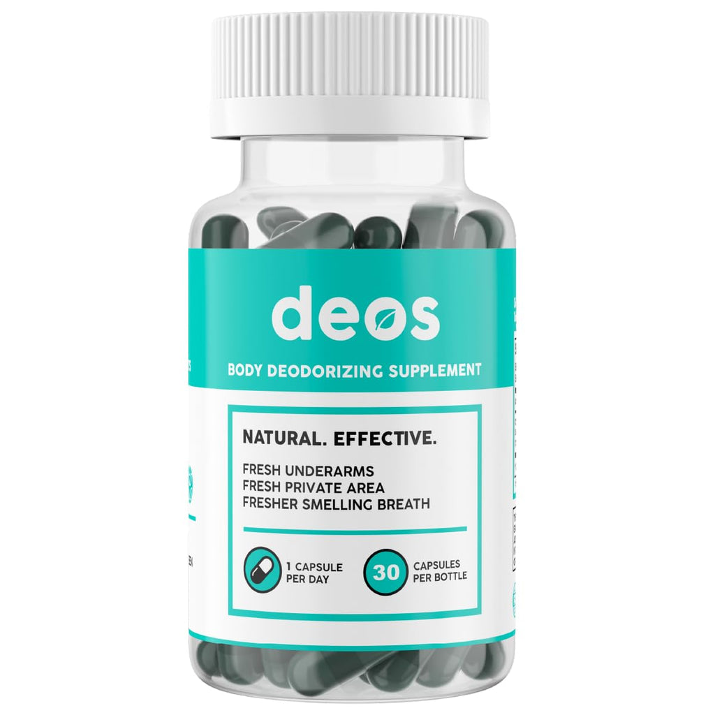 DEOS Suplemento desodorante interno [control natural de olores]