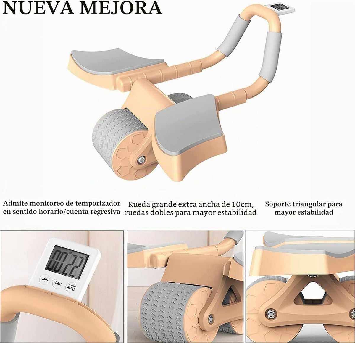 Rueda Abdominal con Contador