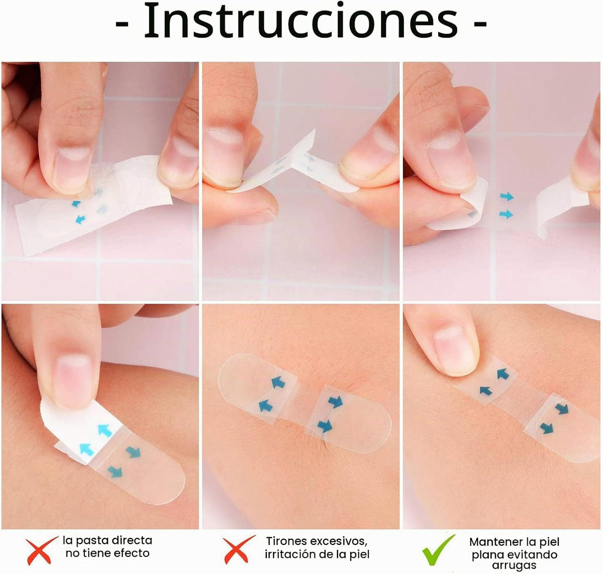 120 unidades de cinta adhesiva facial para lifting, parches faciales adhesivos para levantar arrugas al instante